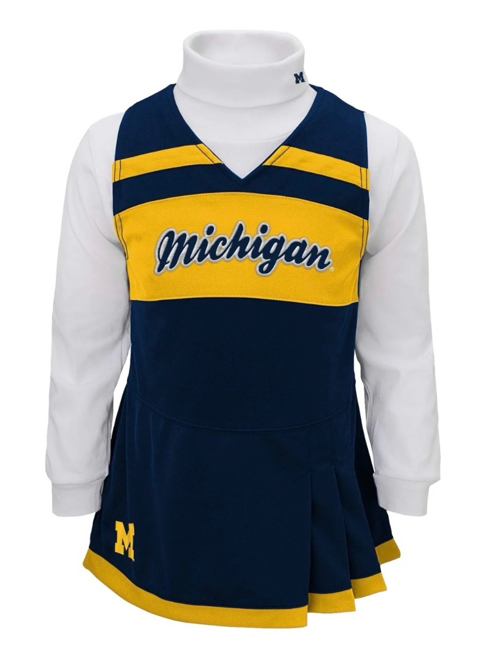 Michigan Cheerleader Dress Girls 5/6